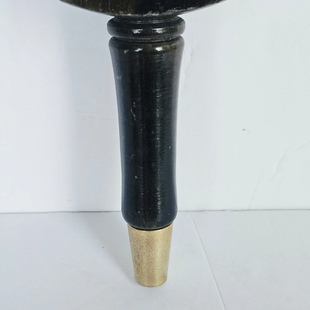 Vintage Genesee Beer Tap Handle Wood Shield Logo Bar Decor Breweriana